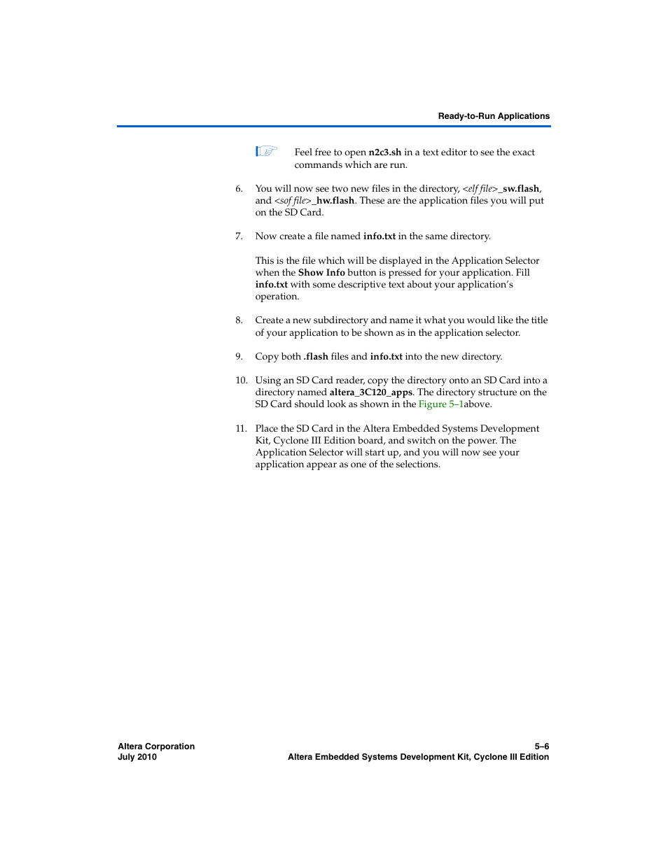 Altera Embedded Systems Development Kit, Cyclone III Edition User Manual | Page 38 / 82