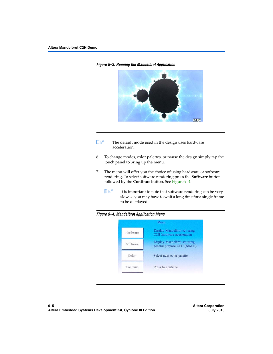 Figure 9–3 | Altera Embedded Systems Development Kit, Cyclone III Edition User Manual | Page 63 / 82