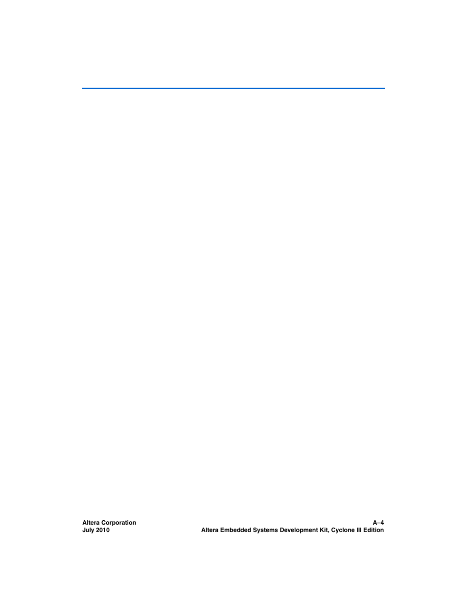 Altera Embedded Systems Development Kit, Cyclone III Edition User Manual | Page 78 / 82