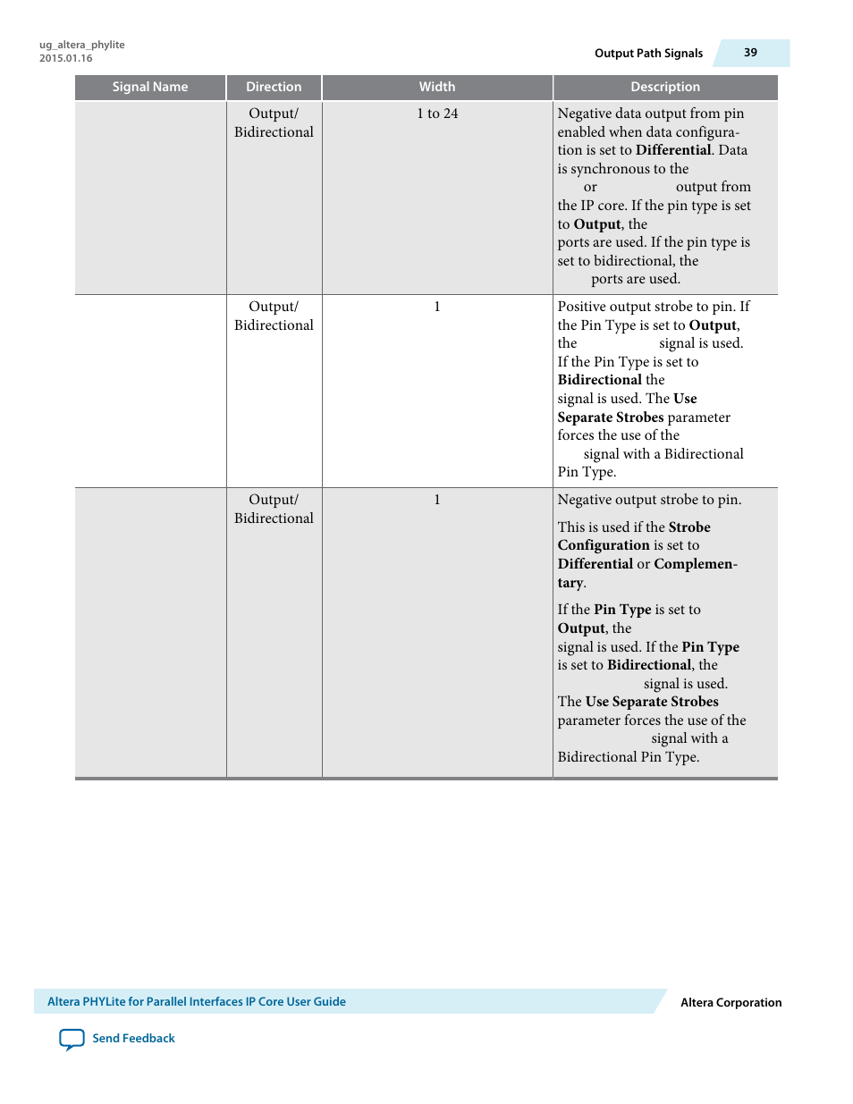 Altera PHYLite User Manual | Page 39 / 61