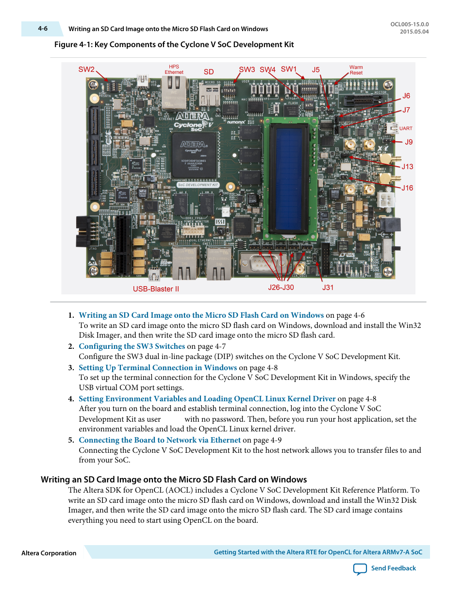 Altera RTE for OpenCL User Manual | Page 35 / 53