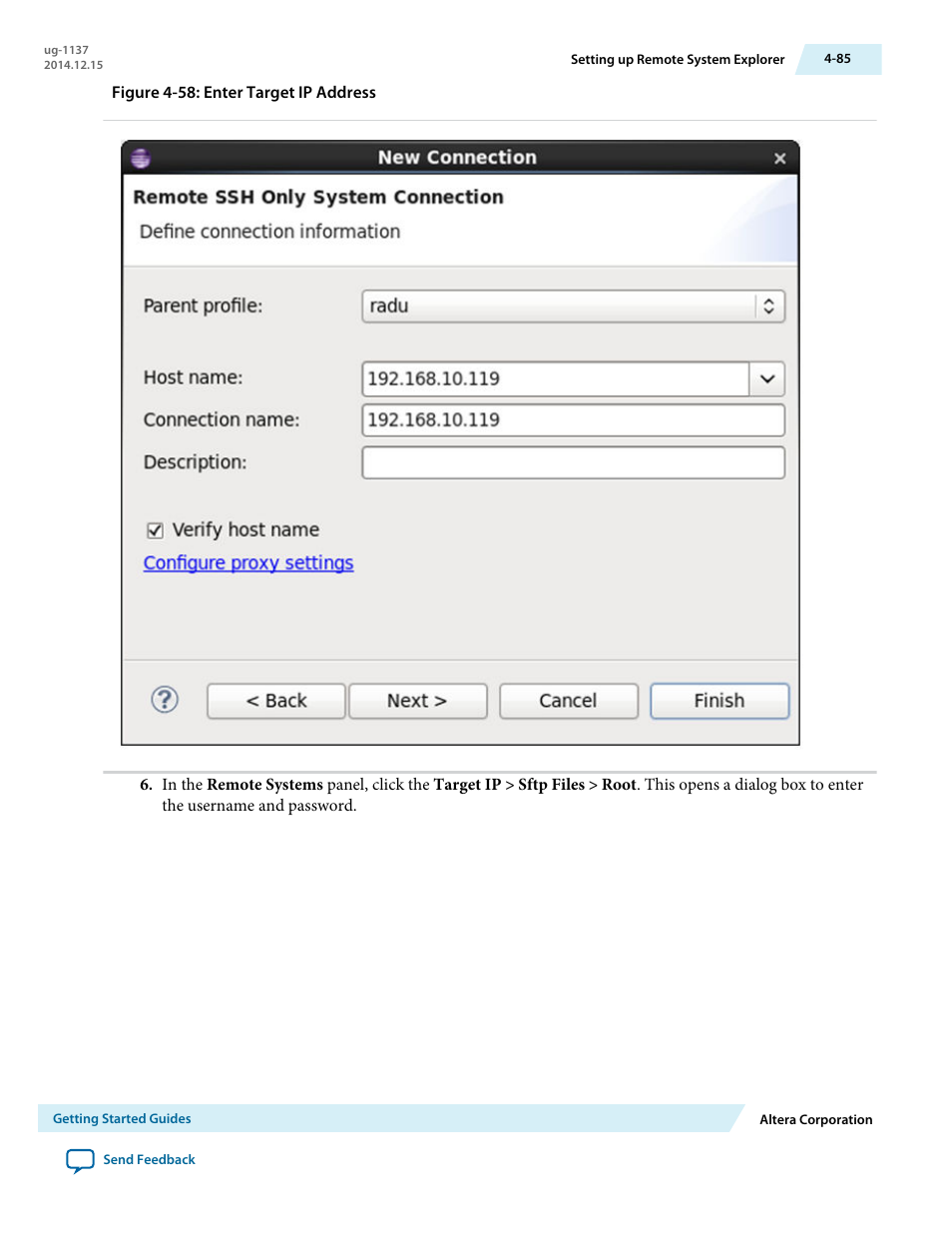Altera SoC Embedded Design Suite User Manual | Page 104 / 207