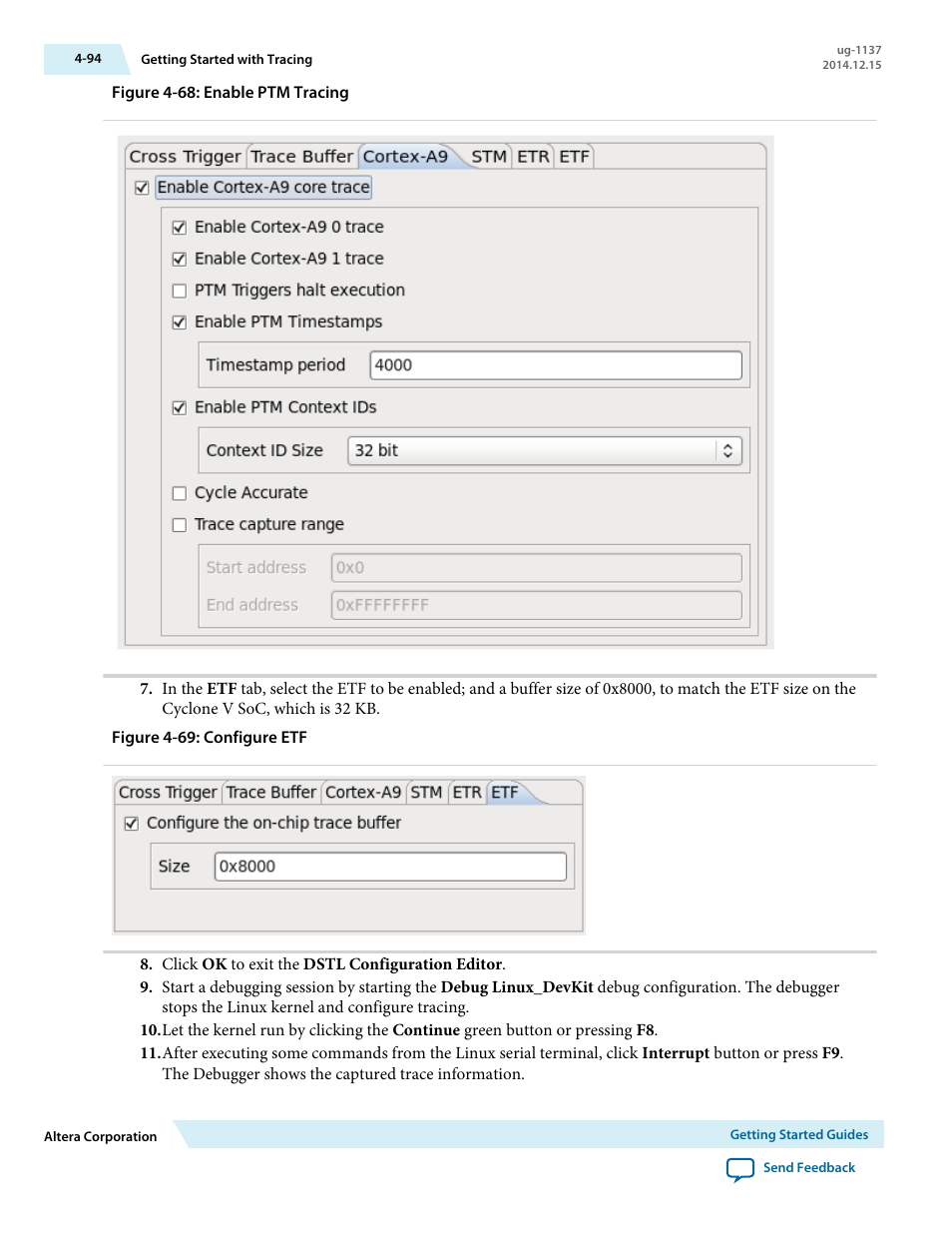 Altera SoC Embedded Design Suite User Manual | Page 113 / 207