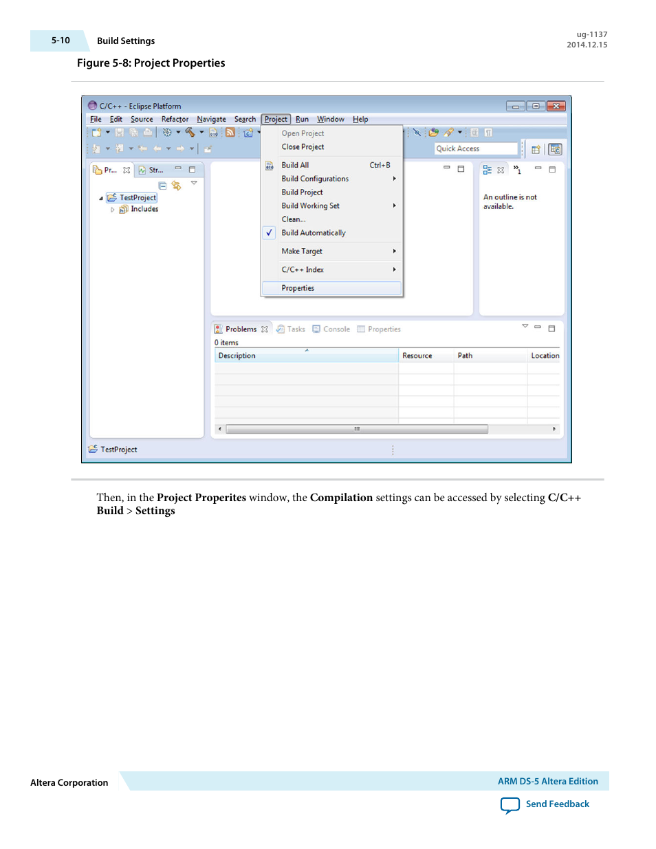 Altera SoC Embedded Design Suite User Manual | Page 135 / 207