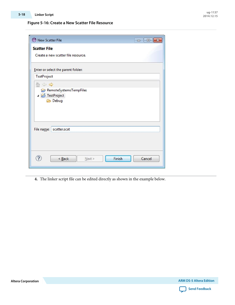 Altera SoC Embedded Design Suite User Manual | Page 143 / 207