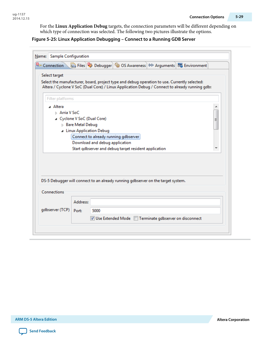 Altera SoC Embedded Design Suite User Manual | Page 154 / 207