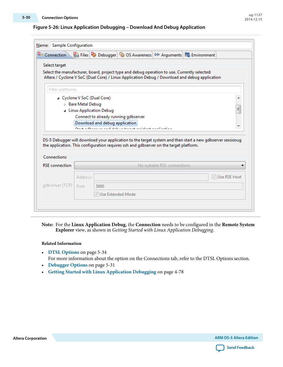 Altera SoC Embedded Design Suite User Manual | Page 155 / 207