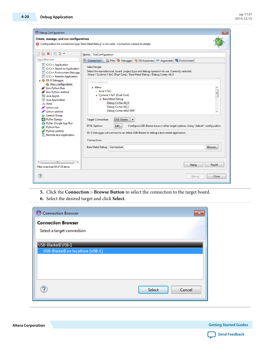 Altera SoC Embedded Design Suite User Manual | Page 39 / 207