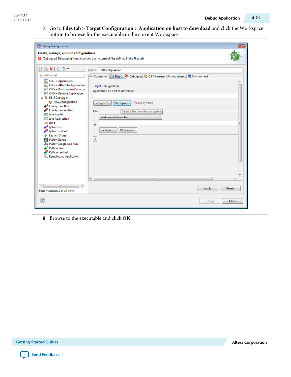 Altera SoC Embedded Design Suite User Manual | Page 40 / 207