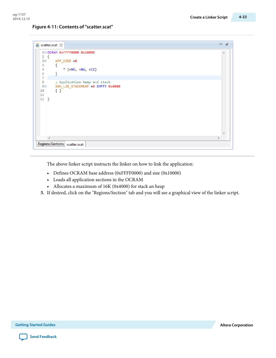 Altera SoC Embedded Design Suite User Manual | Page 52 / 207