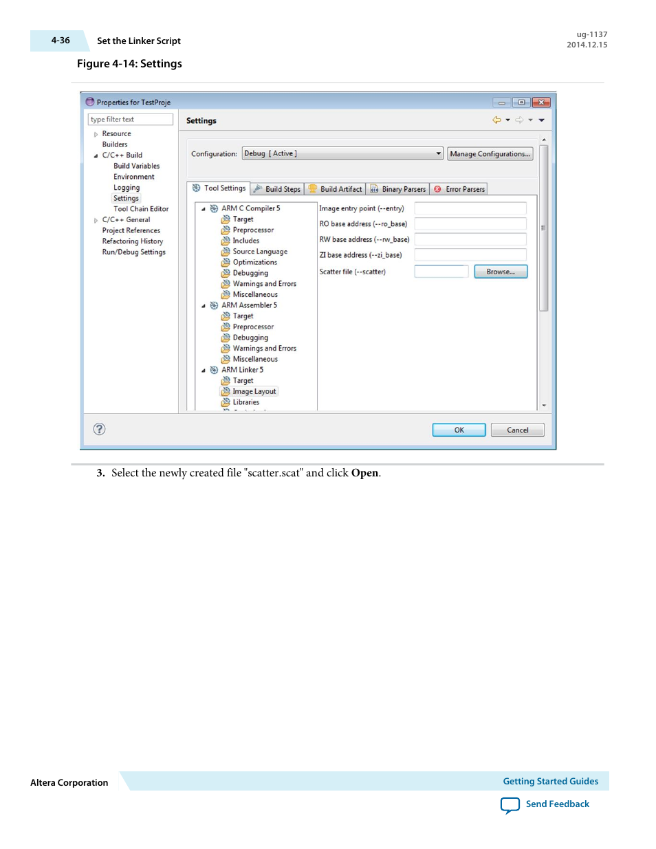 Altera SoC Embedded Design Suite User Manual | Page 55 / 207