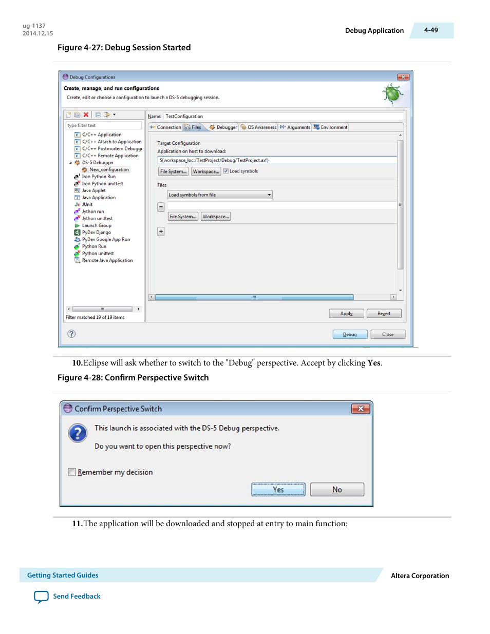 Altera SoC Embedded Design Suite User Manual | Page 68 / 207