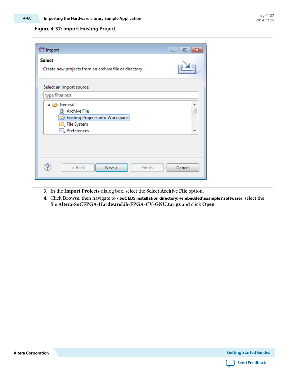 Altera SoC Embedded Design Suite User Manual | Page 79 / 207