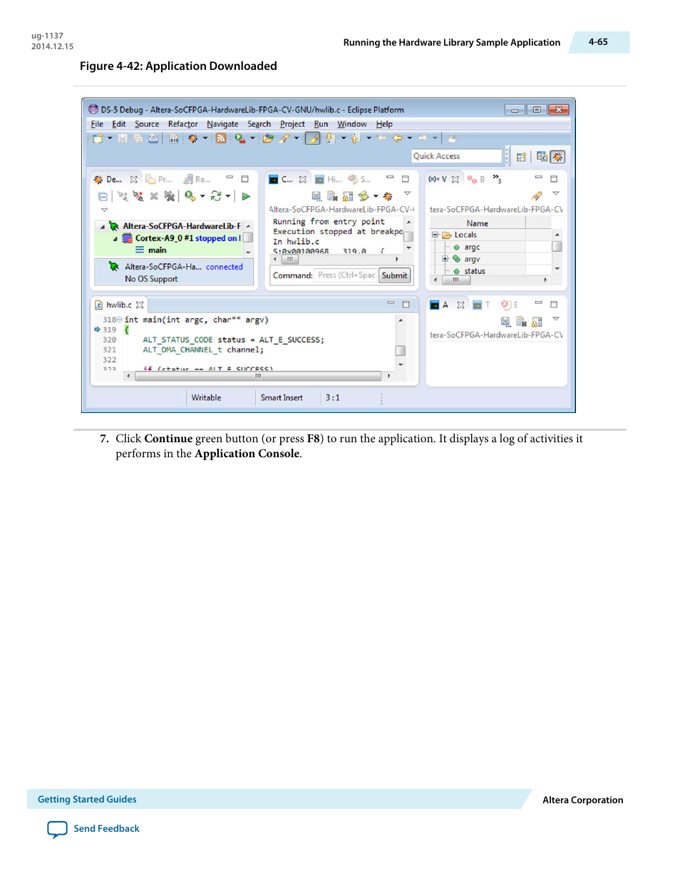 Altera SoC Embedded Design Suite User Manual | Page 84 / 207