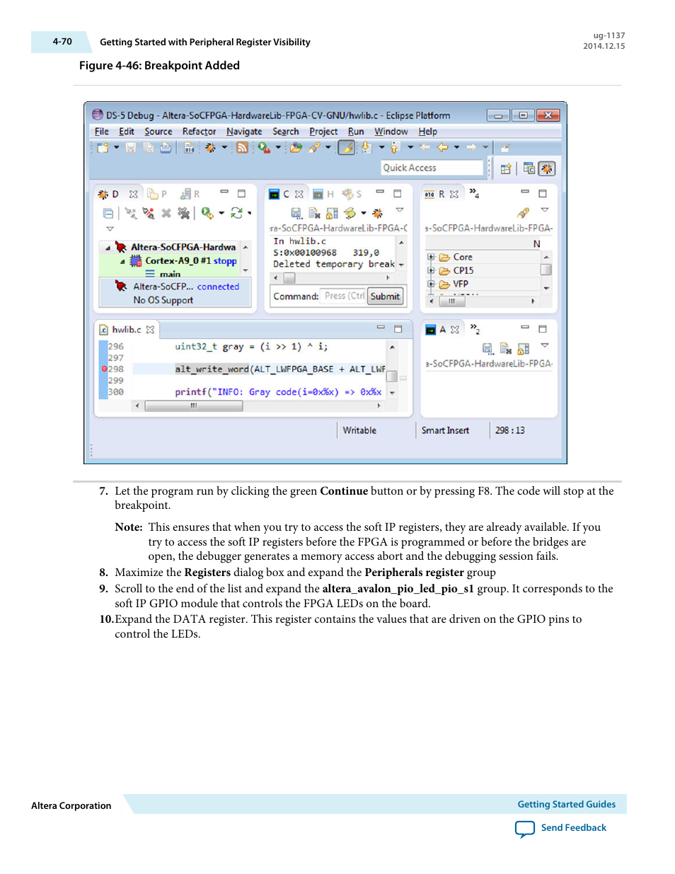 Altera SoC Embedded Design Suite User Manual | Page 89 / 207