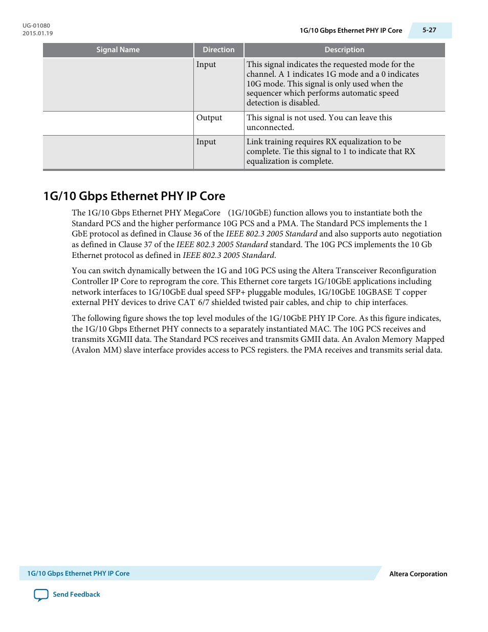 1g/10 gbps ethernet phy ip core, 1g/10 gbps ethernet phy ip core -27 | Altera Transceiver PHY IP Core User Manual | Page 136 / 702