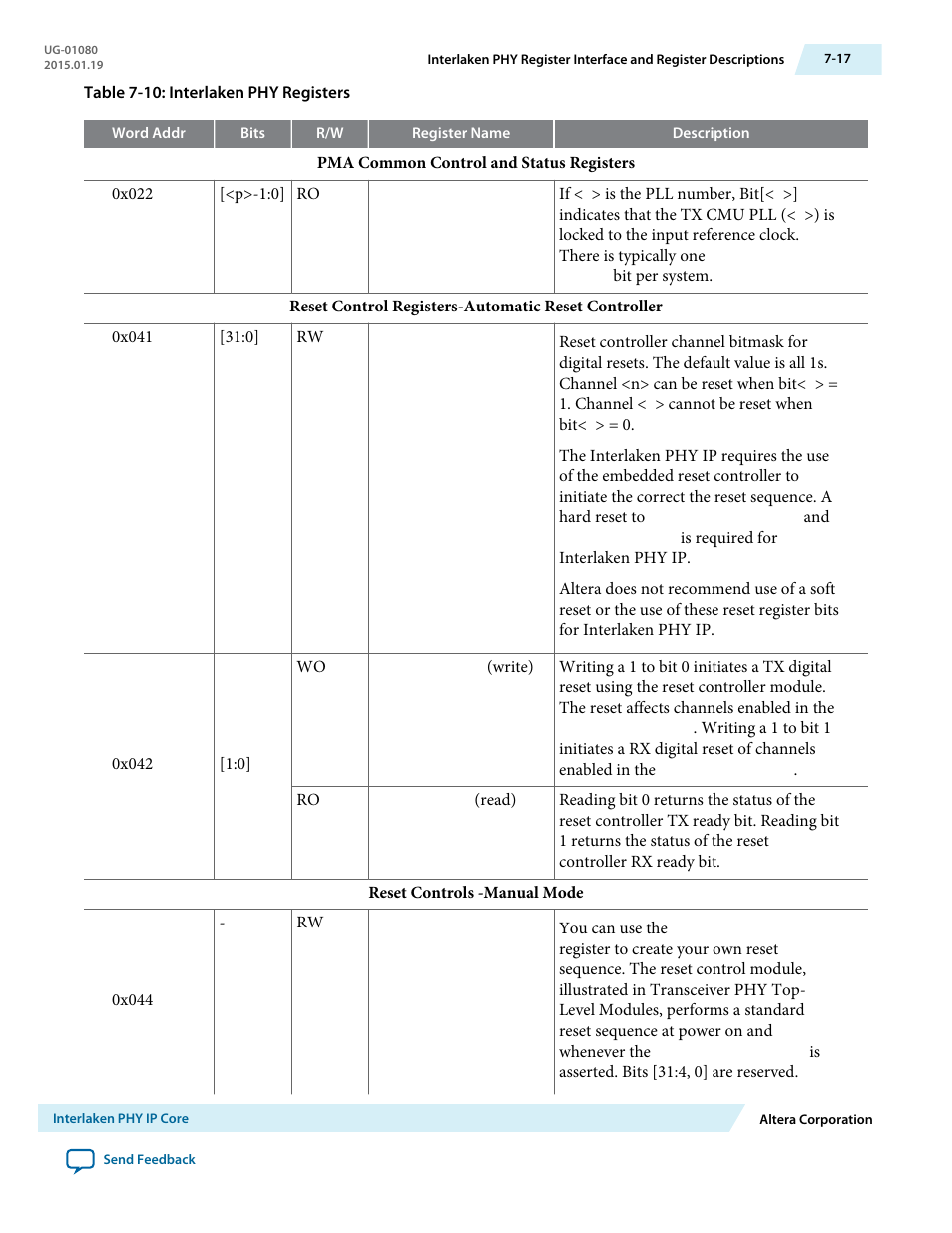 Altera Transceiver PHY IP Core User Manual | Page 184 / 702