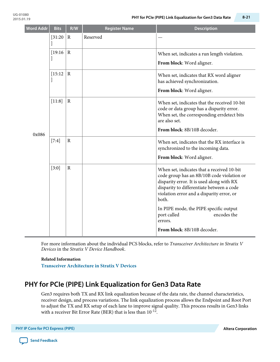 Altera Transceiver PHY IP Core User Manual | Page 209 / 702