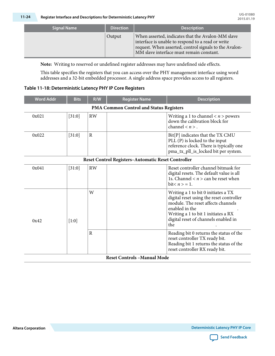 Altera Transceiver PHY IP Core User Manual | Page 292 / 702