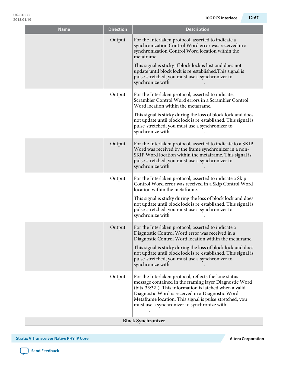 Altera Transceiver PHY IP Core User Manual | Page 365 / 702