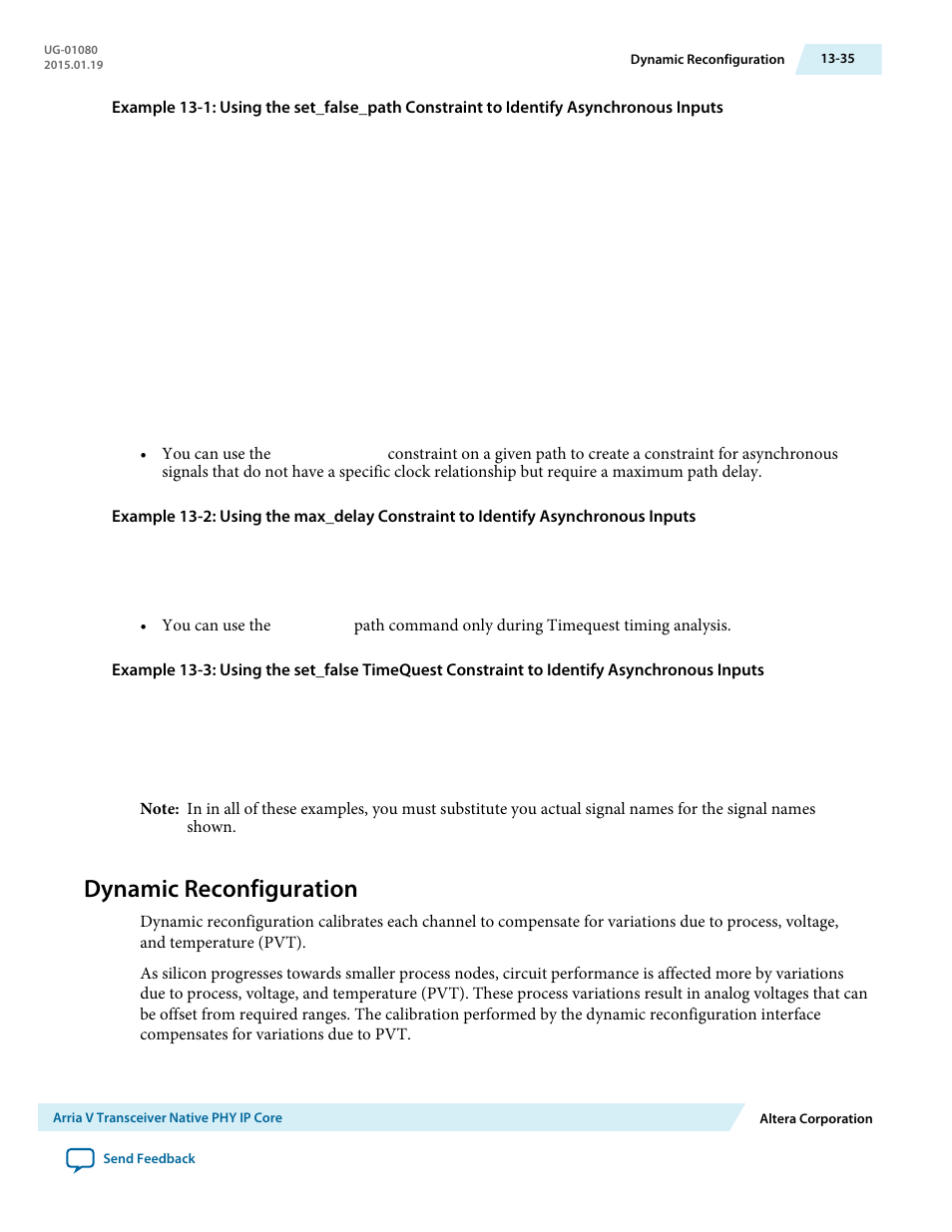Dynamic reconfiguration, Dynamic reconfiguration -35 | Altera Transceiver PHY IP Core User Manual | Page 410 / 702