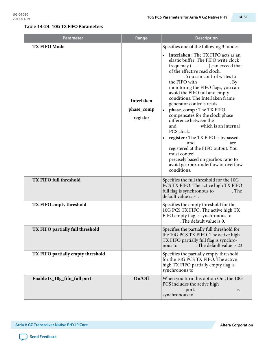 Altera Transceiver PHY IP Core User Manual | Page 442 / 702