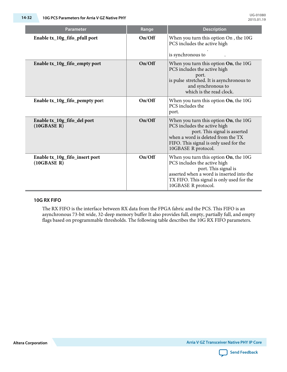 Altera Transceiver PHY IP Core User Manual | Page 443 / 702