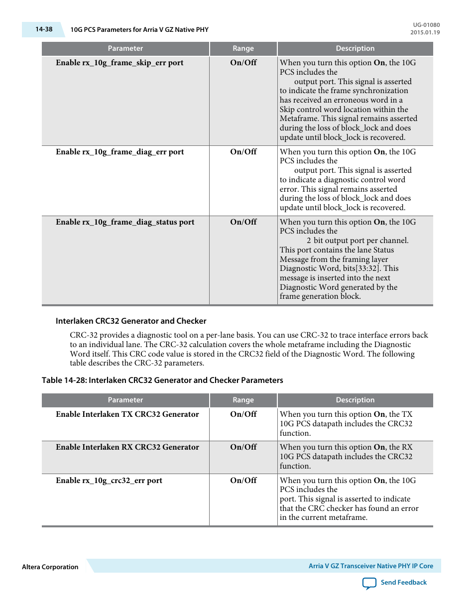 Altera Transceiver PHY IP Core User Manual | Page 449 / 702