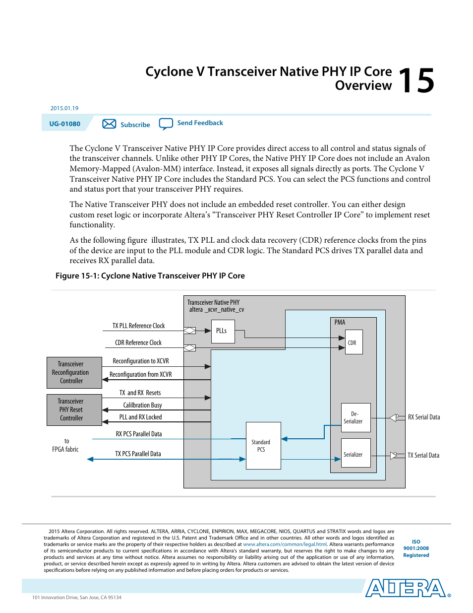 Cyclone v transceiver native phy ip core overview | Altera Transceiver PHY IP Core User Manual | Page 484 / 702