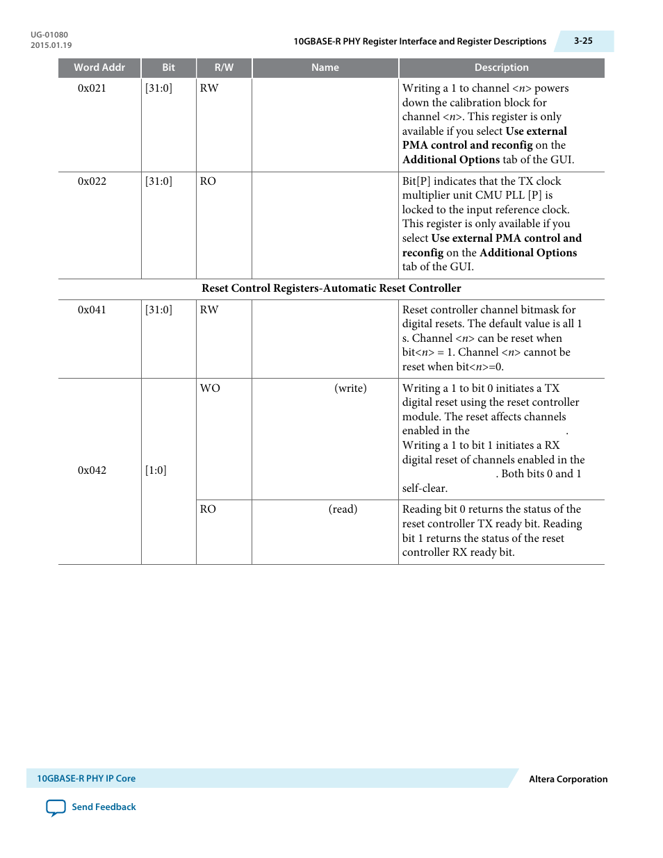 Altera Transceiver PHY IP Core User Manual | Page 49 / 702