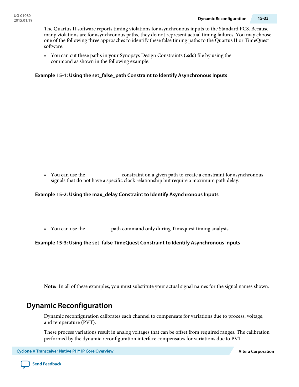 Dynamic reconfiguration, Dynamic reconfiguration -33 | Altera Transceiver PHY IP Core User Manual | Page 516 / 702