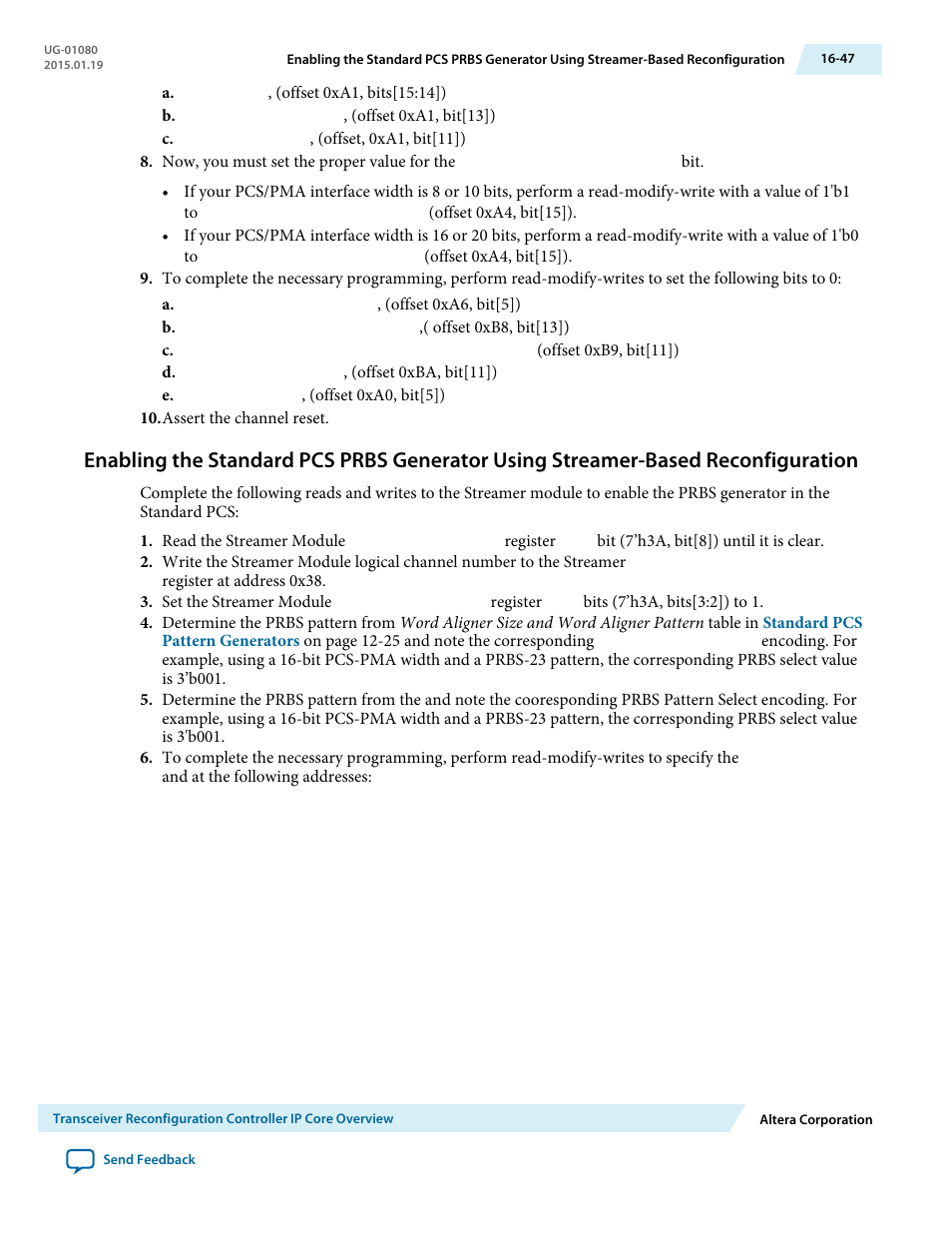 Altera Transceiver PHY IP Core User Manual | Page 564 / 702