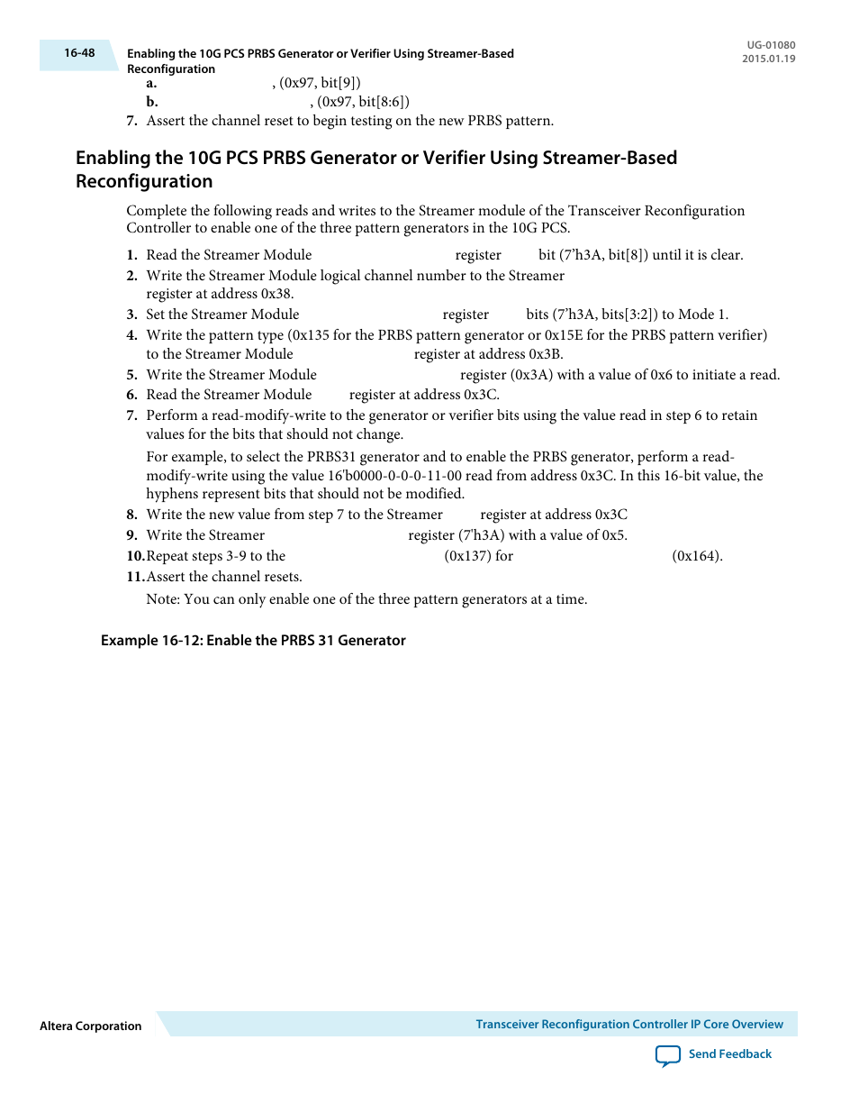 Reconfiguration -48 | Altera Transceiver PHY IP Core User Manual | Page 565 / 702