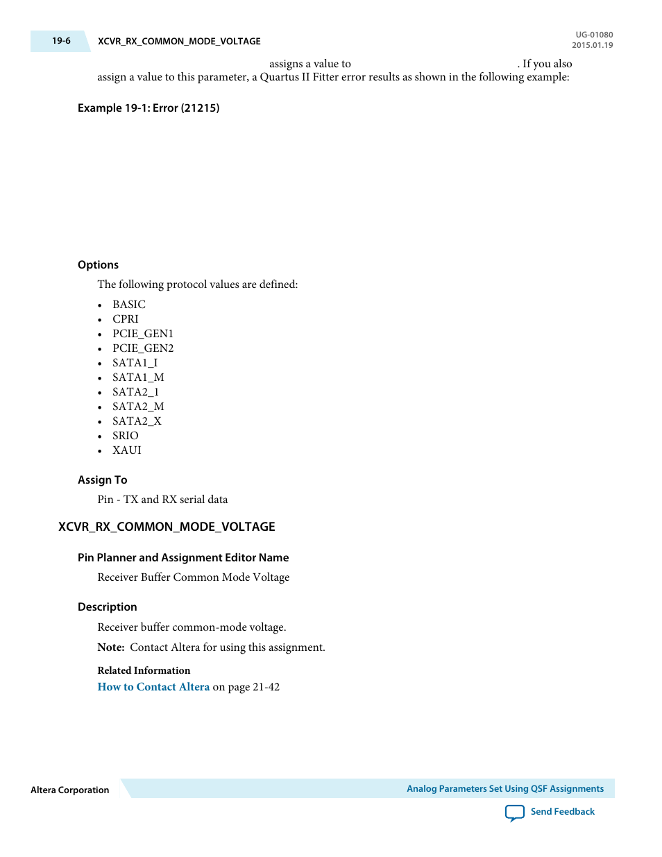 Xcvr_rx_common_mode_voltage | Altera Transceiver PHY IP Core User Manual | Page 600 / 702