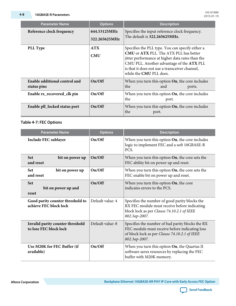 Altera Transceiver PHY IP Core User Manual | Page 64 / 702