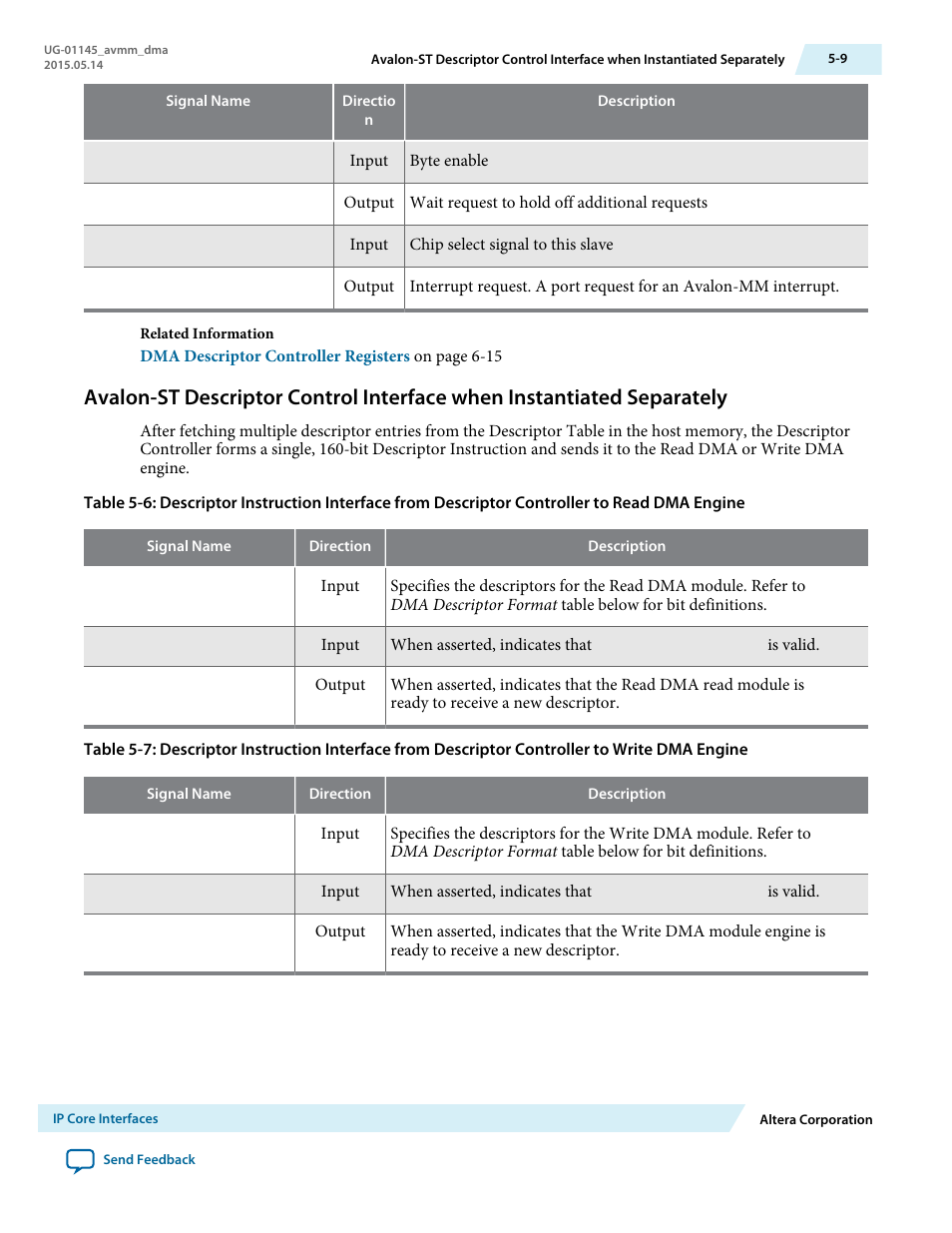 Altera Arria 10 Avalon-MM DMA User Manual | Page 50 / 133