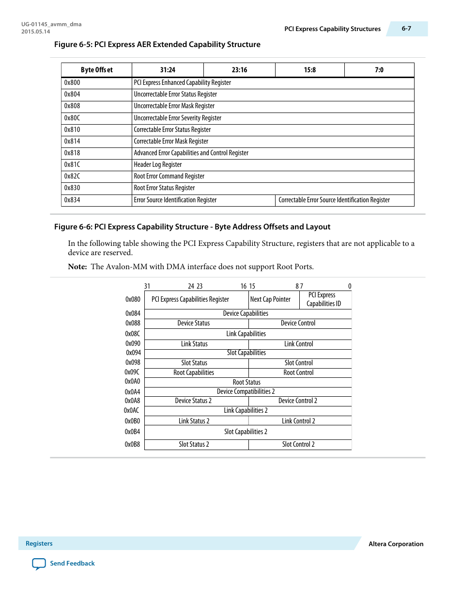 Altera Arria 10 Avalon-MM DMA User Manual | Page 76 / 133