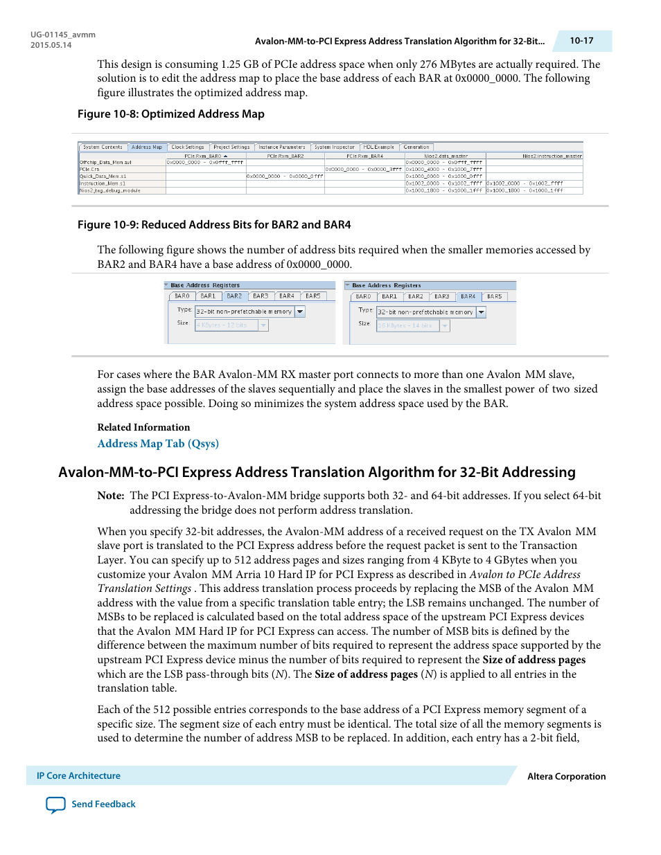 Altera Arria 10 Avalon-MM User Manual | Page 135 / 212