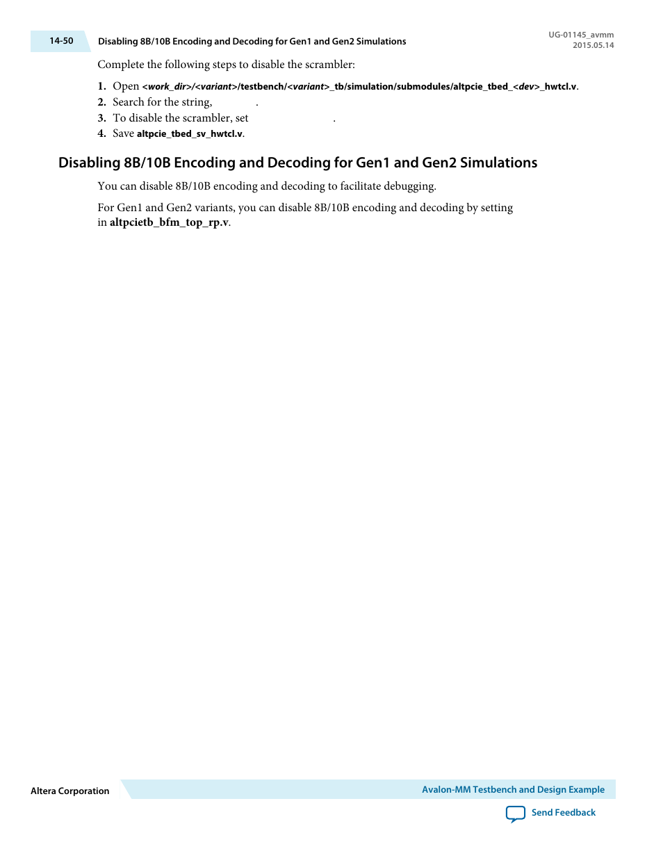 Altera Arria 10 Avalon-MM User Manual | Page 200 / 212