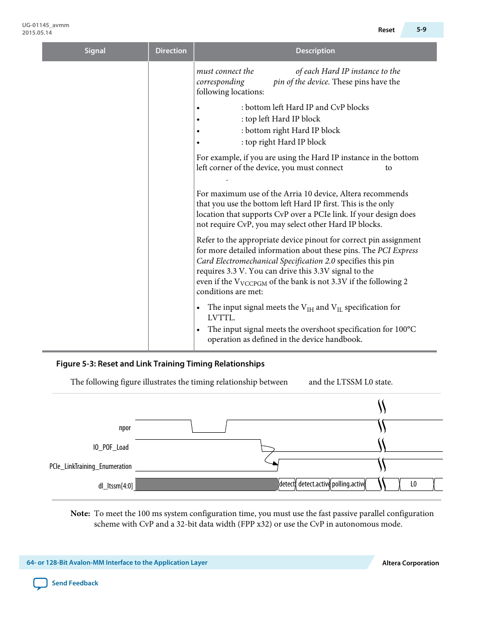 Altera Arria 10 Avalon-MM User Manual | Page 56 / 212