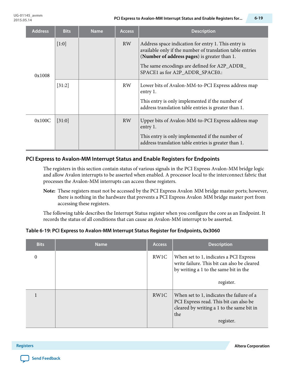 Altera Arria 10 Avalon-MM User Manual | Page 85 / 212