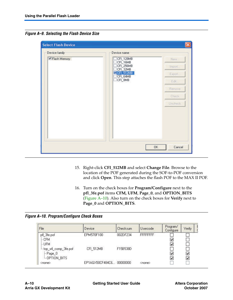 Otherwise, Figure a–9 | Altera Arria GX User Manual | Page 28 / 32