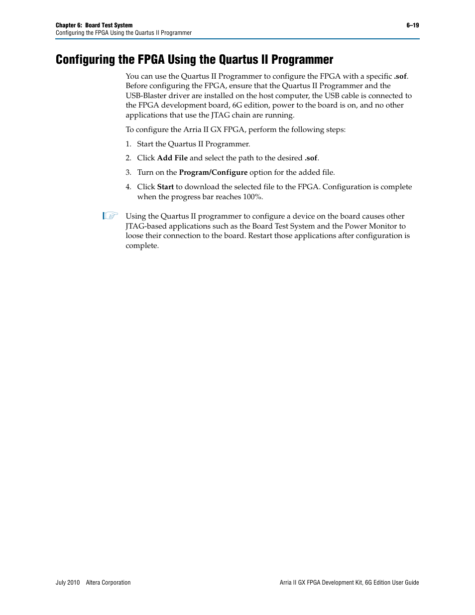 Altera Arria II GX FPGA User Manual | Page 39 / 48