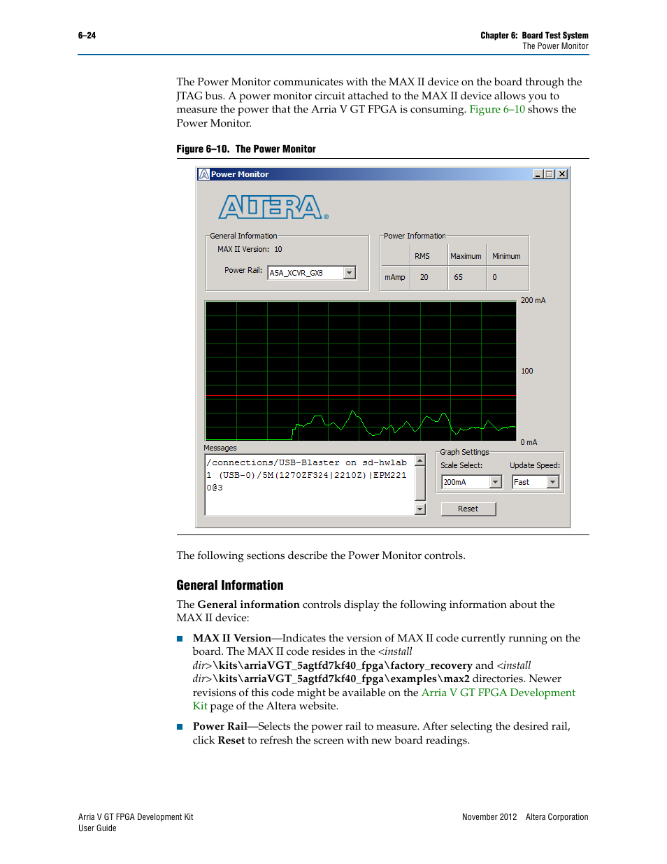 General information, General information –24 | Altera Arria V GT FPGA User Manual | Page 46 / 58