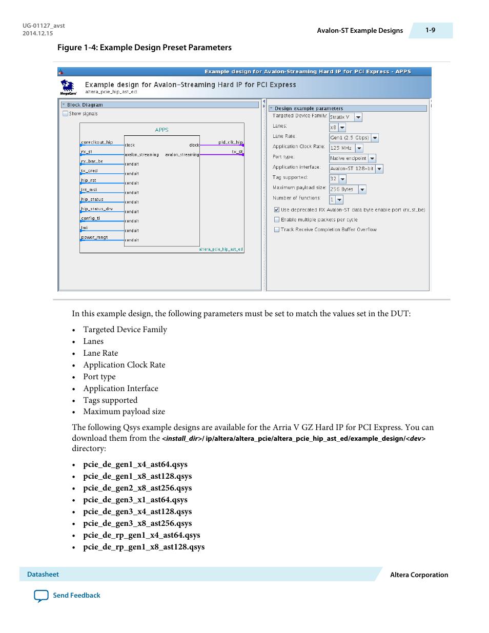 Altera Arria V GZ Avalon-ST User Manual | Page 10 / 286