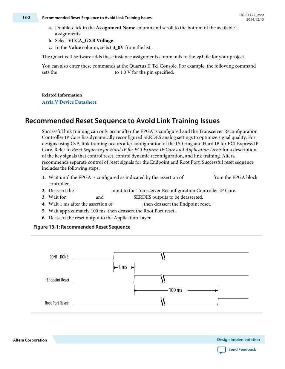 Altera Arria V GZ Avalon-ST User Manual | Page 193 / 286