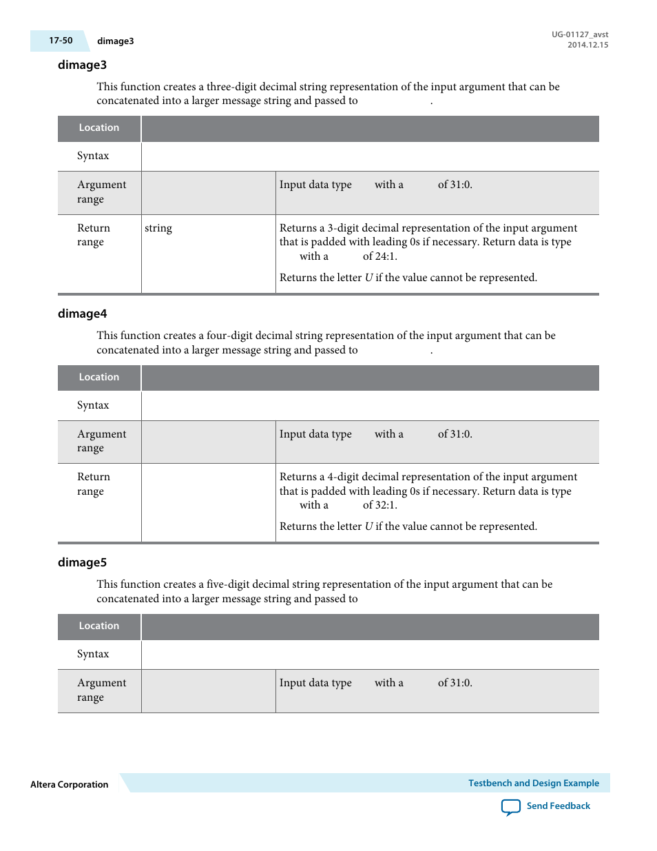 Dimage3, Dimage4, Dimage5 | Altera Arria V GZ Avalon-ST User Manual | Page 254 / 286