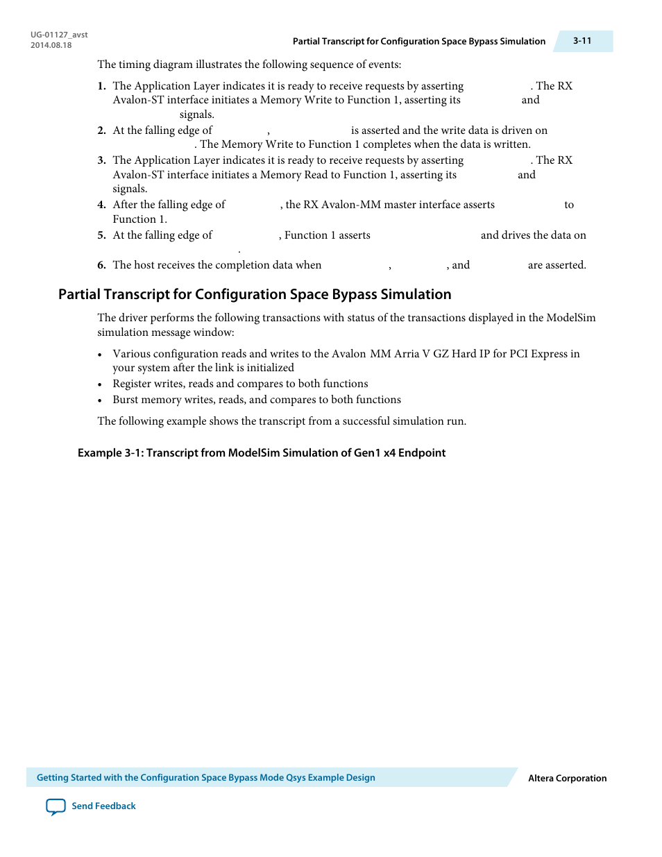 Altera Arria V GZ Avalon-ST User Manual | Page 35 / 286