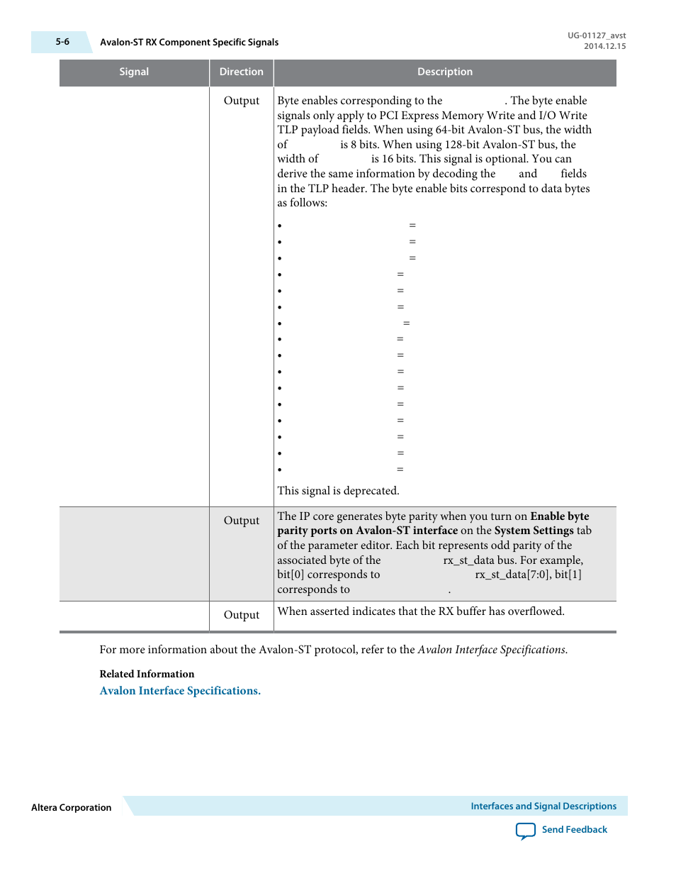Altera Arria V GZ Avalon-ST User Manual | Page 58 / 286