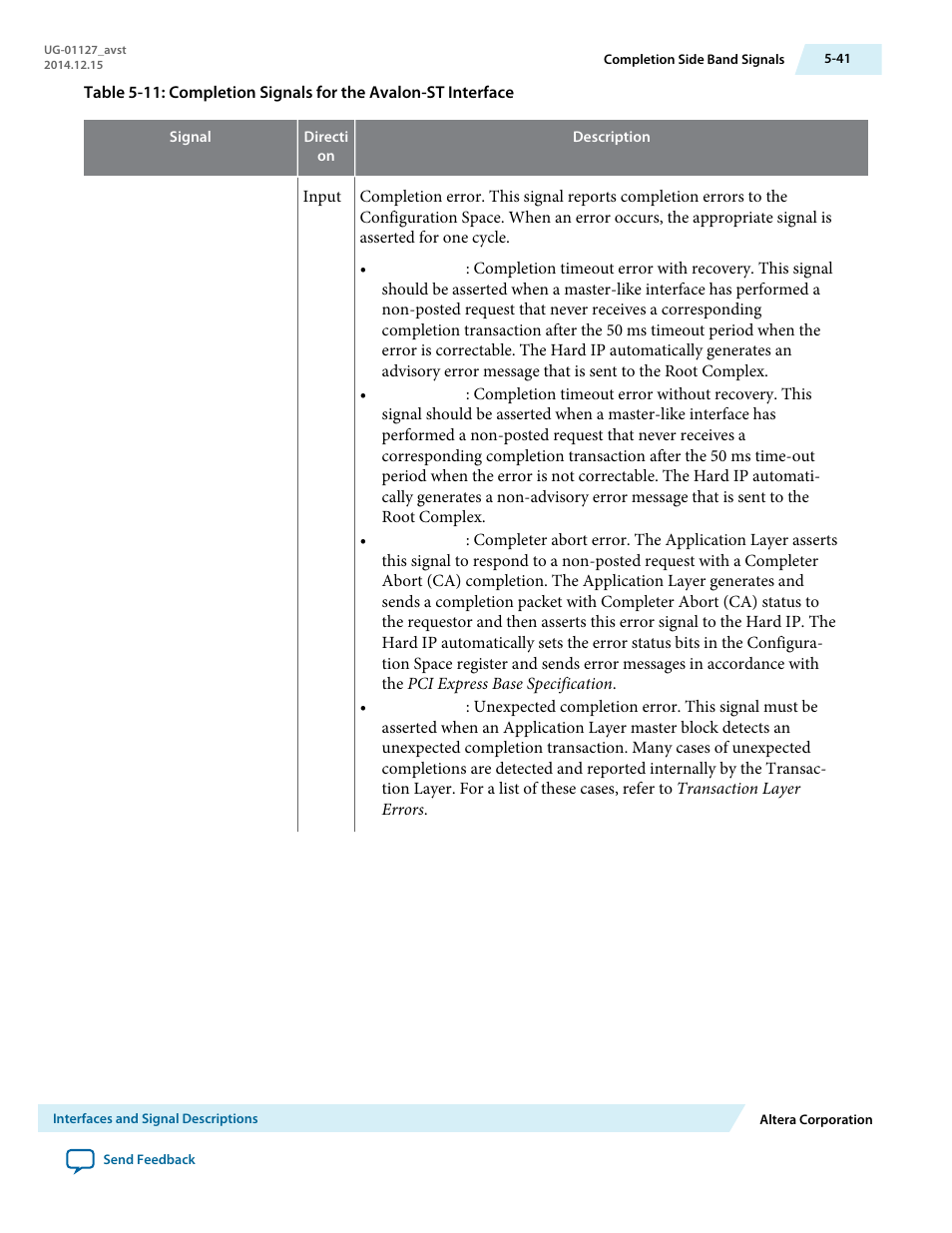 Altera Arria V GZ Avalon-ST User Manual | Page 93 / 286
